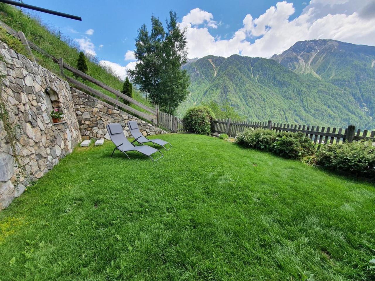 Wascherhof - Ferienwohnungen Oberhofer Martell Exterior foto